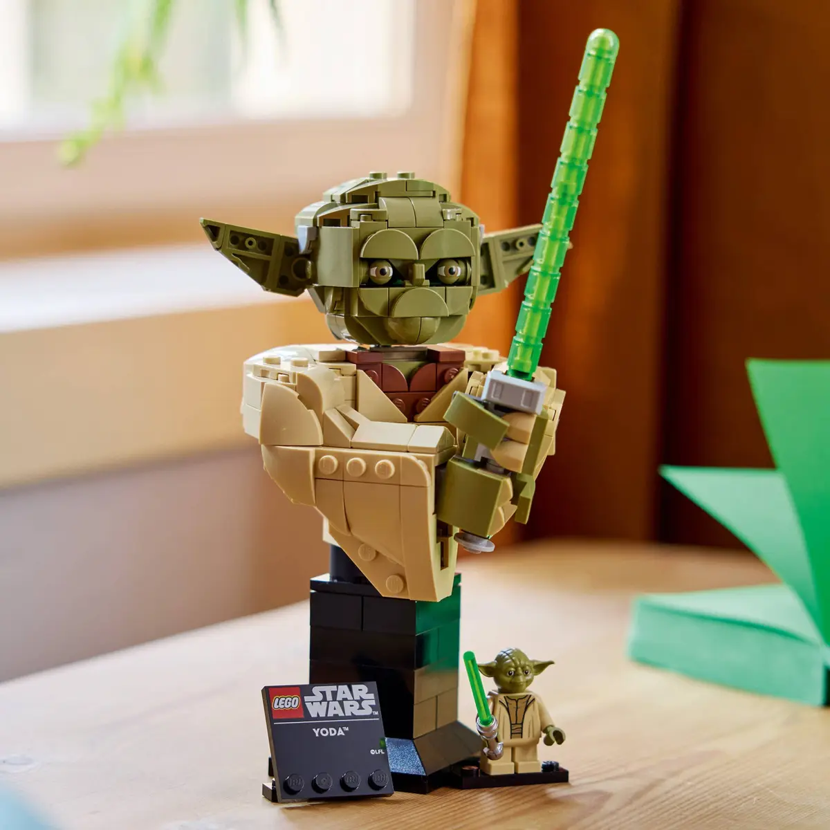 LEGO Star Wars 75438 Yoda Bust set, image 11