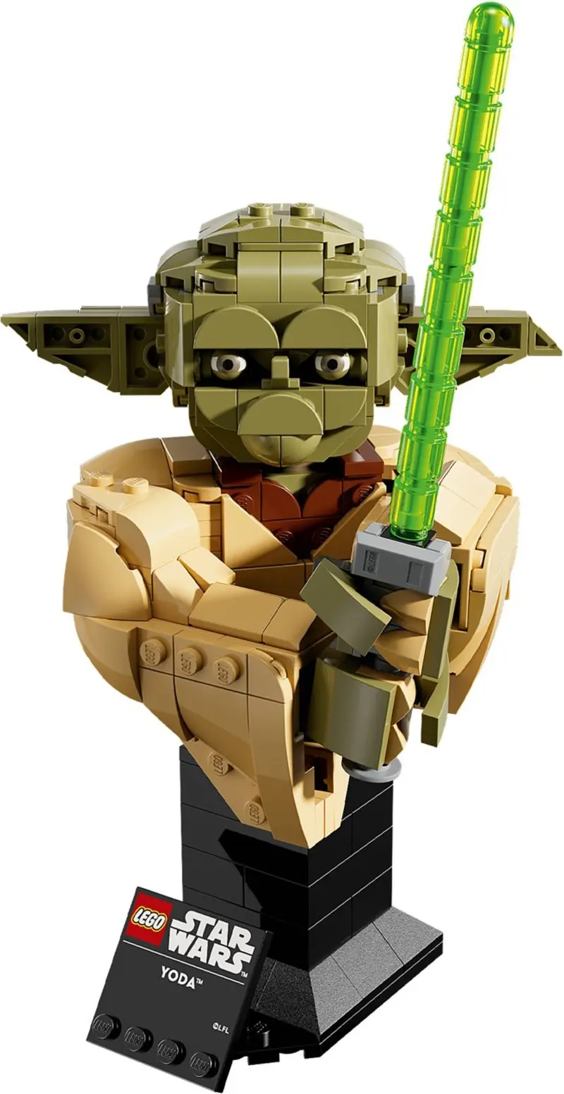 LEGO Star Wars 75438 Yoda Bust set, image 13