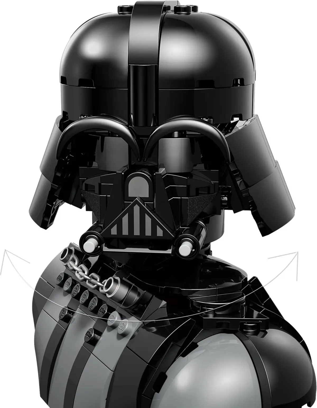 LEGO Star Wars 75439 Darth Vader Bust set, image 13