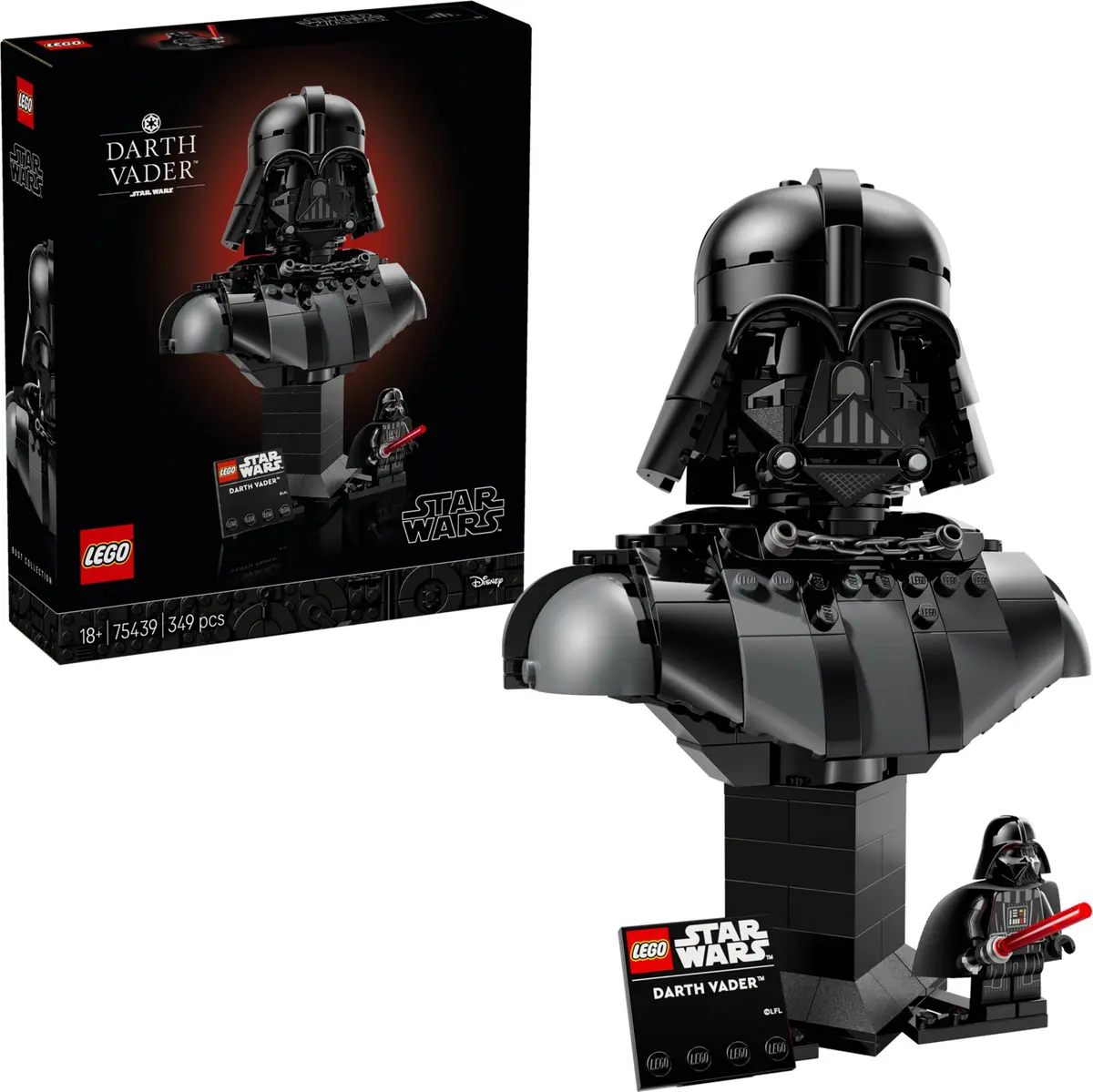 LEGO Star Wars 75439 Darth Vader Bust set, image 4