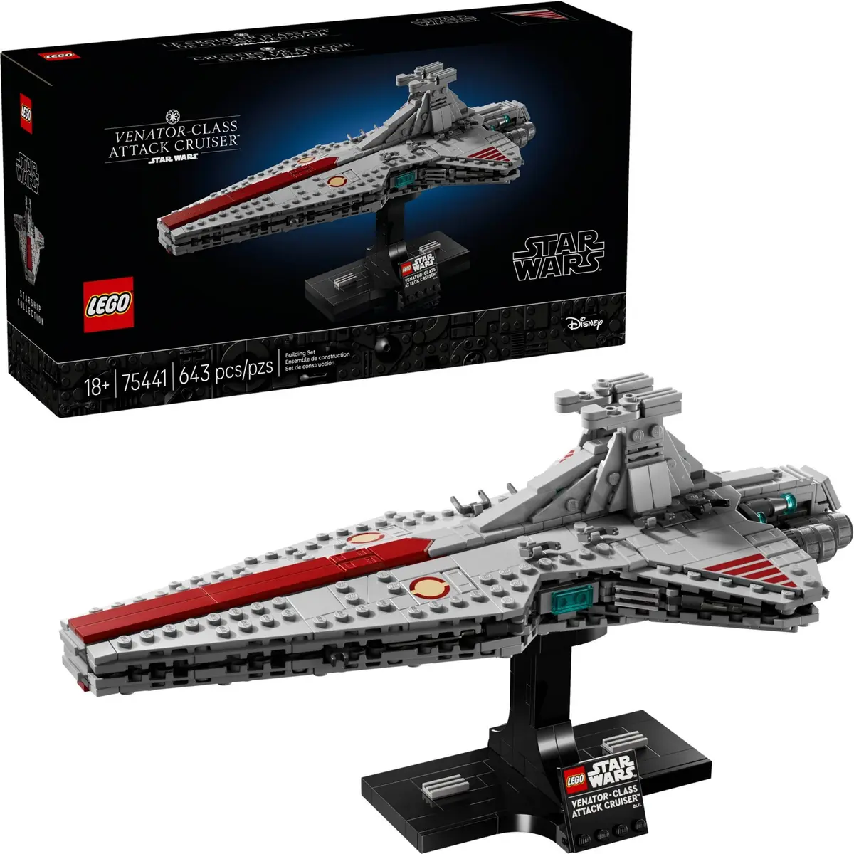 LEGO Star Wars 75441 Venator-class Attack Cruiser set, image 3