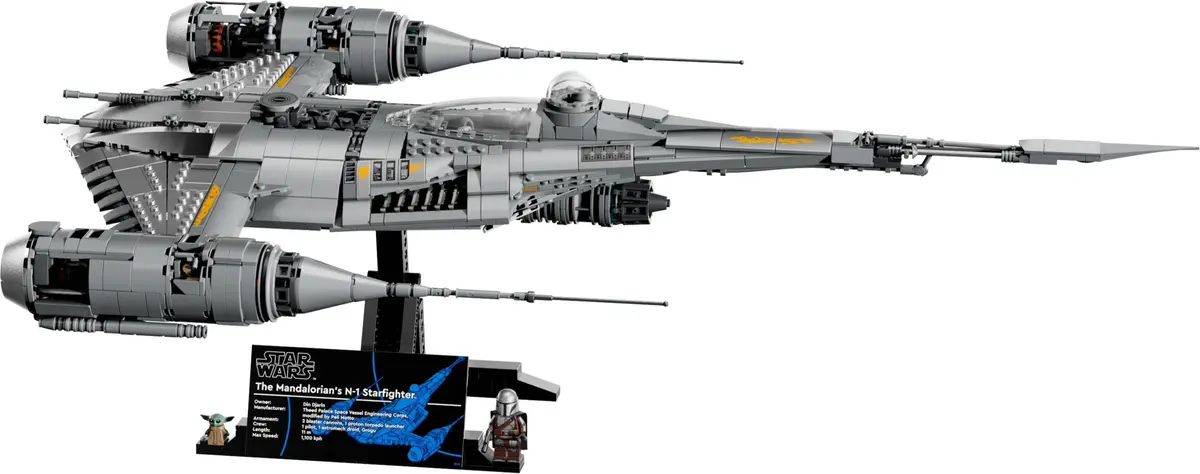 LEGO Star Wars 75442 The Mandalorian's N-1 Starfighter set