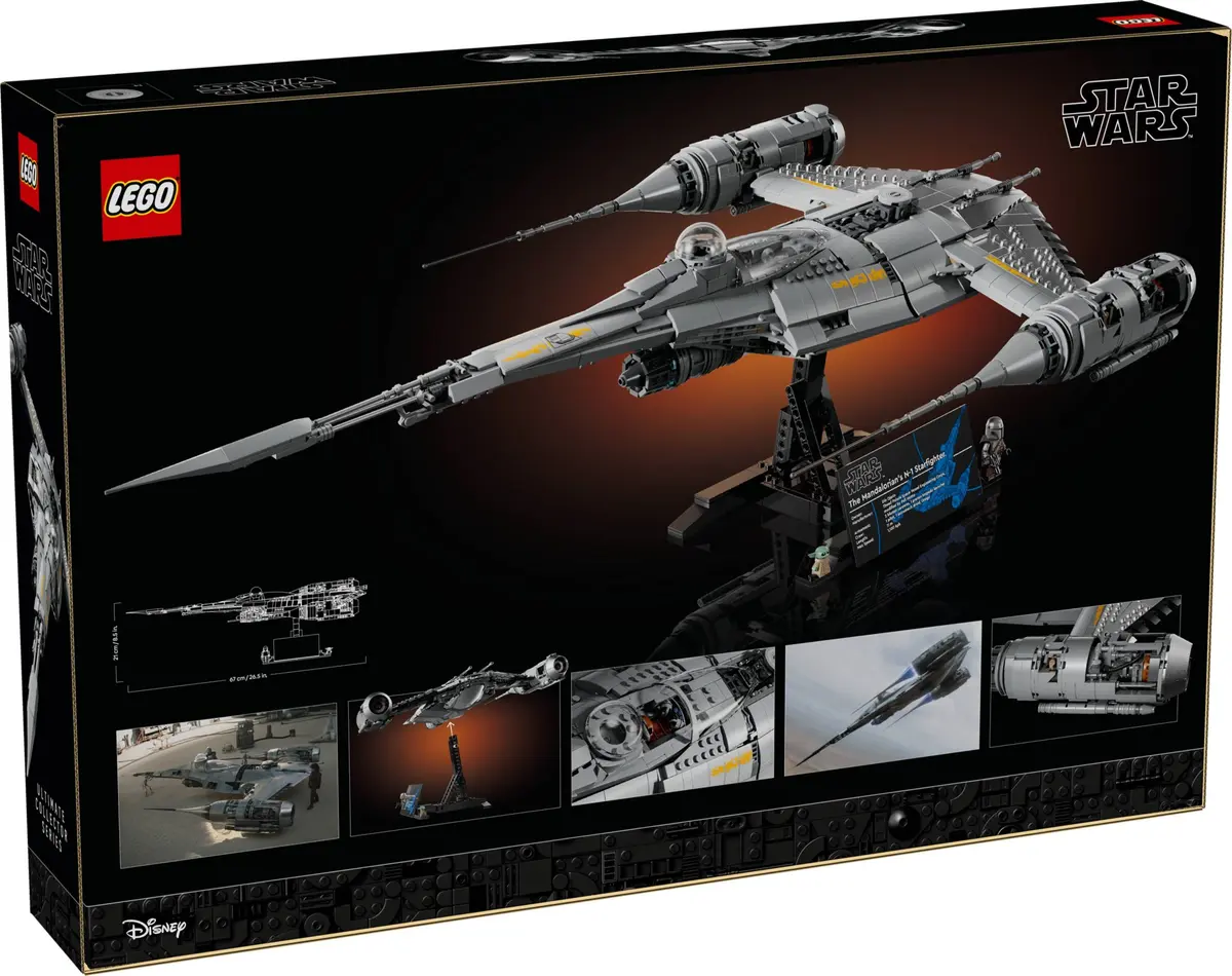 LEGO Star Wars 75442 The Mandalorian's N-1 Starfighter set, image 3