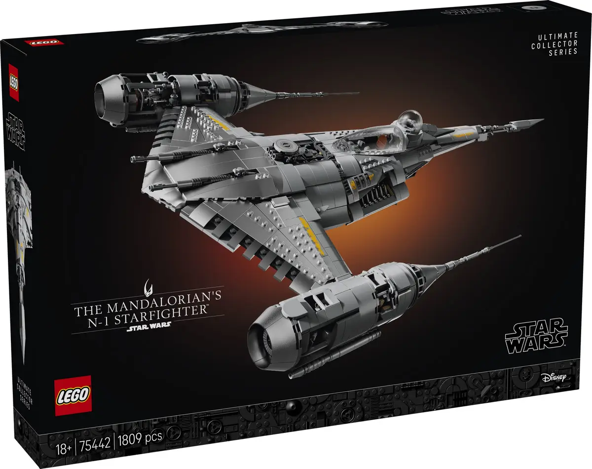 LEGO Star Wars 75442 The Mandalorian's N-1 Starfighter set, image 2