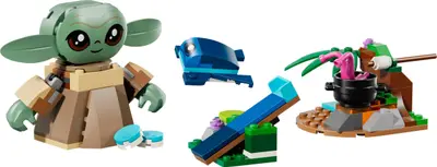 LEGO Star Wars 75443 Grogu's Homestead set