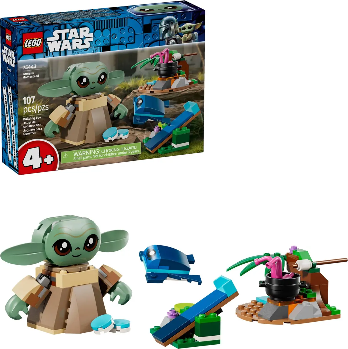 LEGO Star Wars 75443 Grogu's Homestead set, image 3
