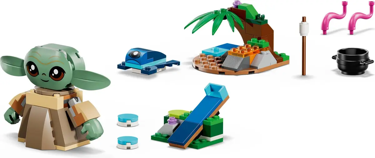 LEGO Star Wars 75443 Grogu's Homestead set, image 8