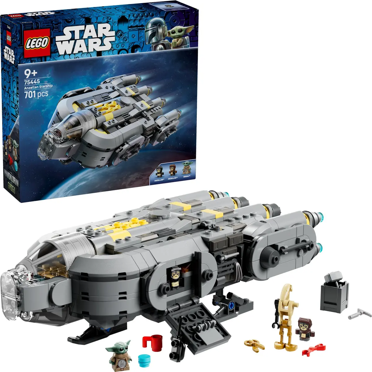 LEGO Star Wars 75445 Anzellan Starship set, image 4
