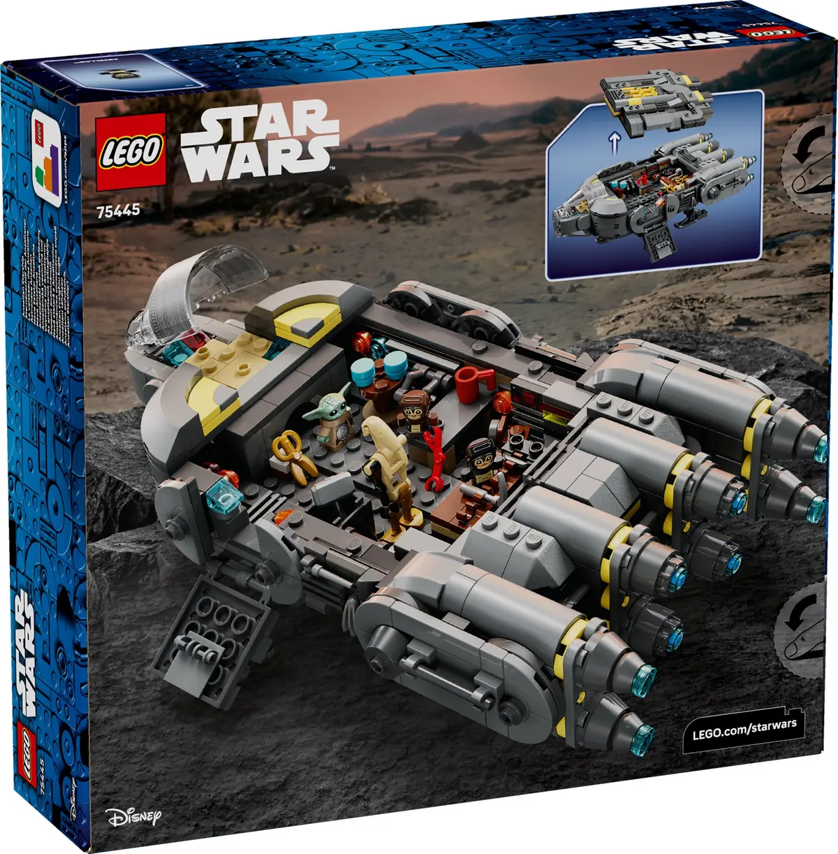 LEGO Star Wars 75445 Anzellan Starship set, image 3