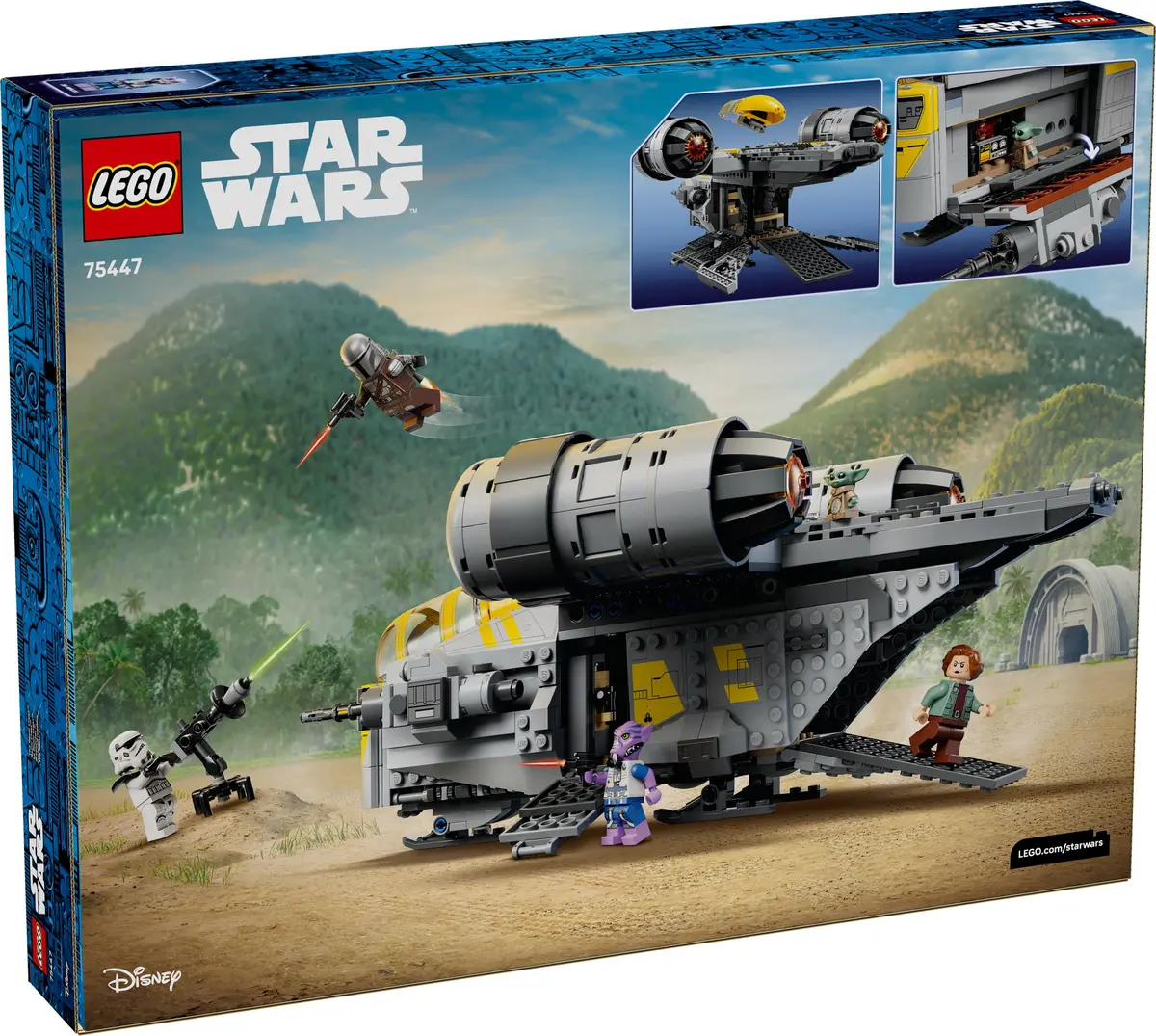 LEGO Star Wars 75447 The Razor Crest set, image 3