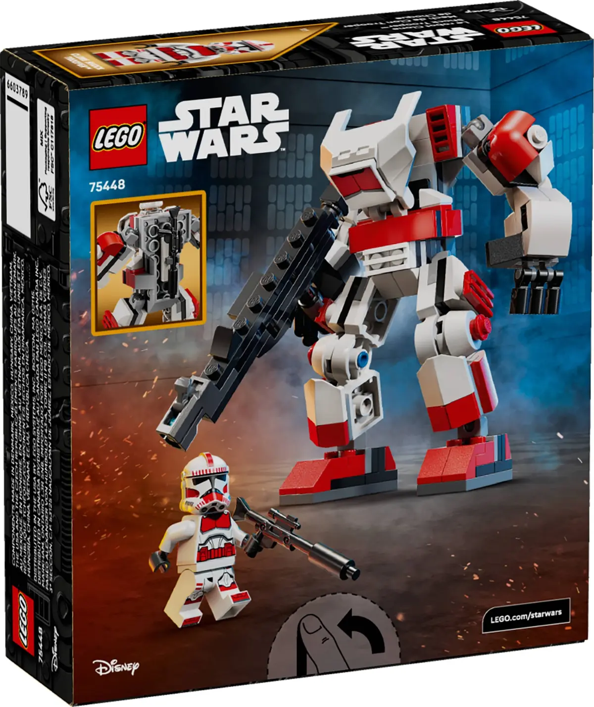 LEGO Star Wars 75448 Clone Shock Trooper Mech set, image 2