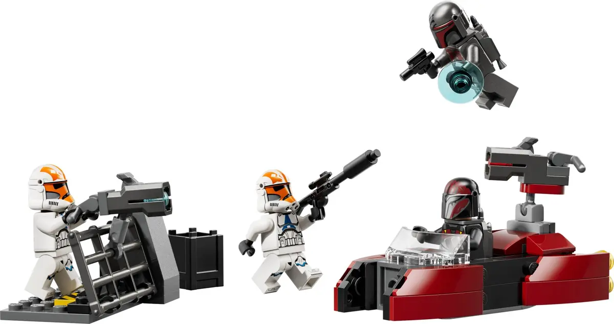LEGO Star Wars 75449 Siege of Mandalore Battle Pack set