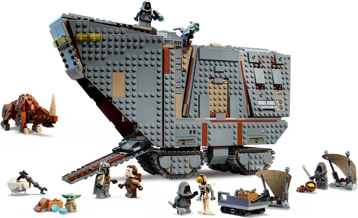 LEGO Star Wars 75453 Offworld Sandcrawler and Mudhorn set, image 14
