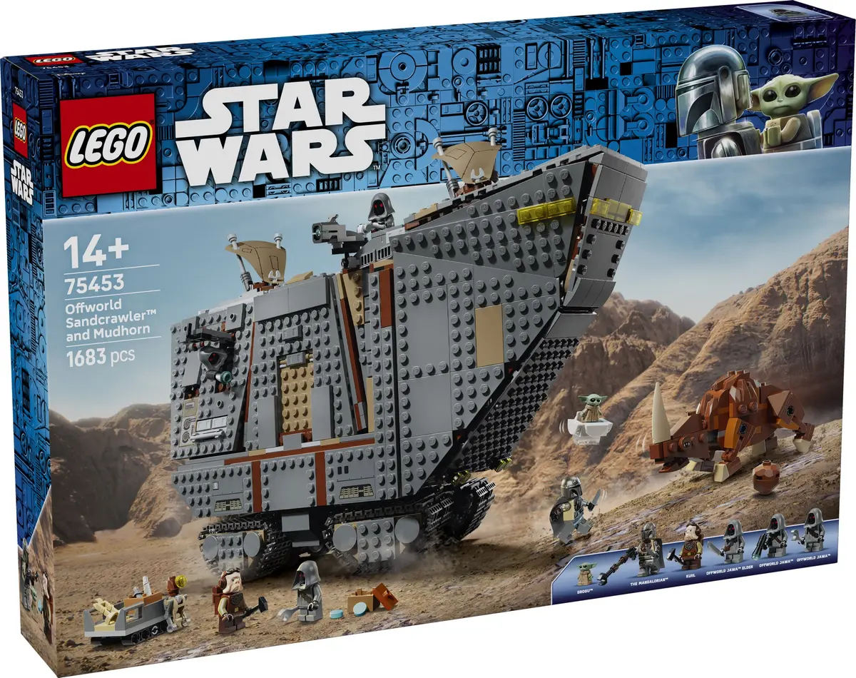 LEGO Star Wars 75453 Offworld Sandcrawler and Mudhorn set, image 2