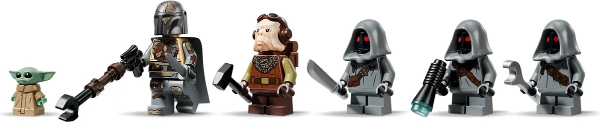 LEGO Star Wars 75453 Offworld Sandcrawler and Mudhorn set, image 12
