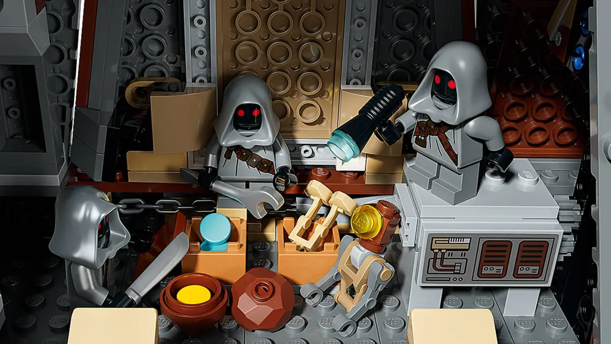 LEGO Star Wars 75453 Offworld Sandcrawler and Mudhorn set, image 19