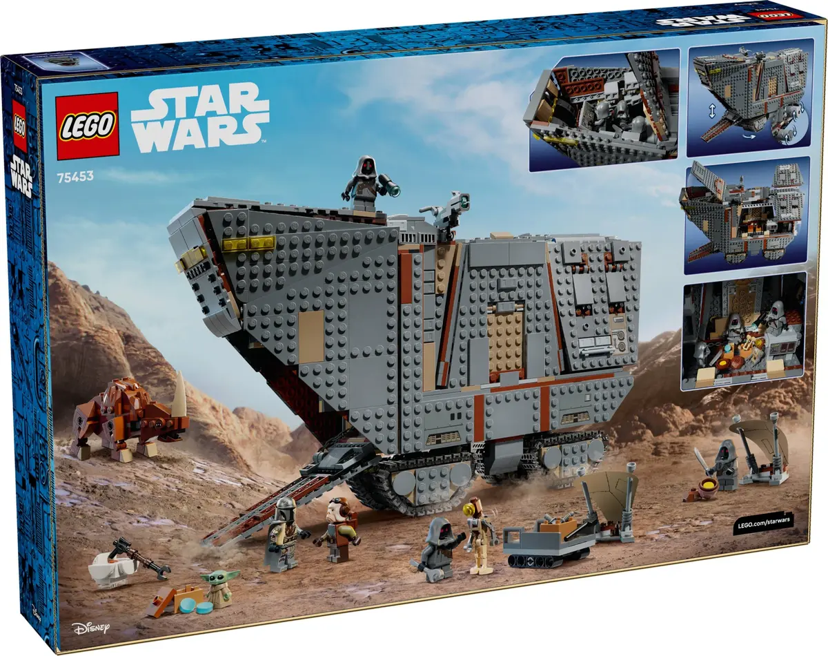 LEGO Star Wars 75453 Offworld Sandcrawler and Mudhorn set, image 3