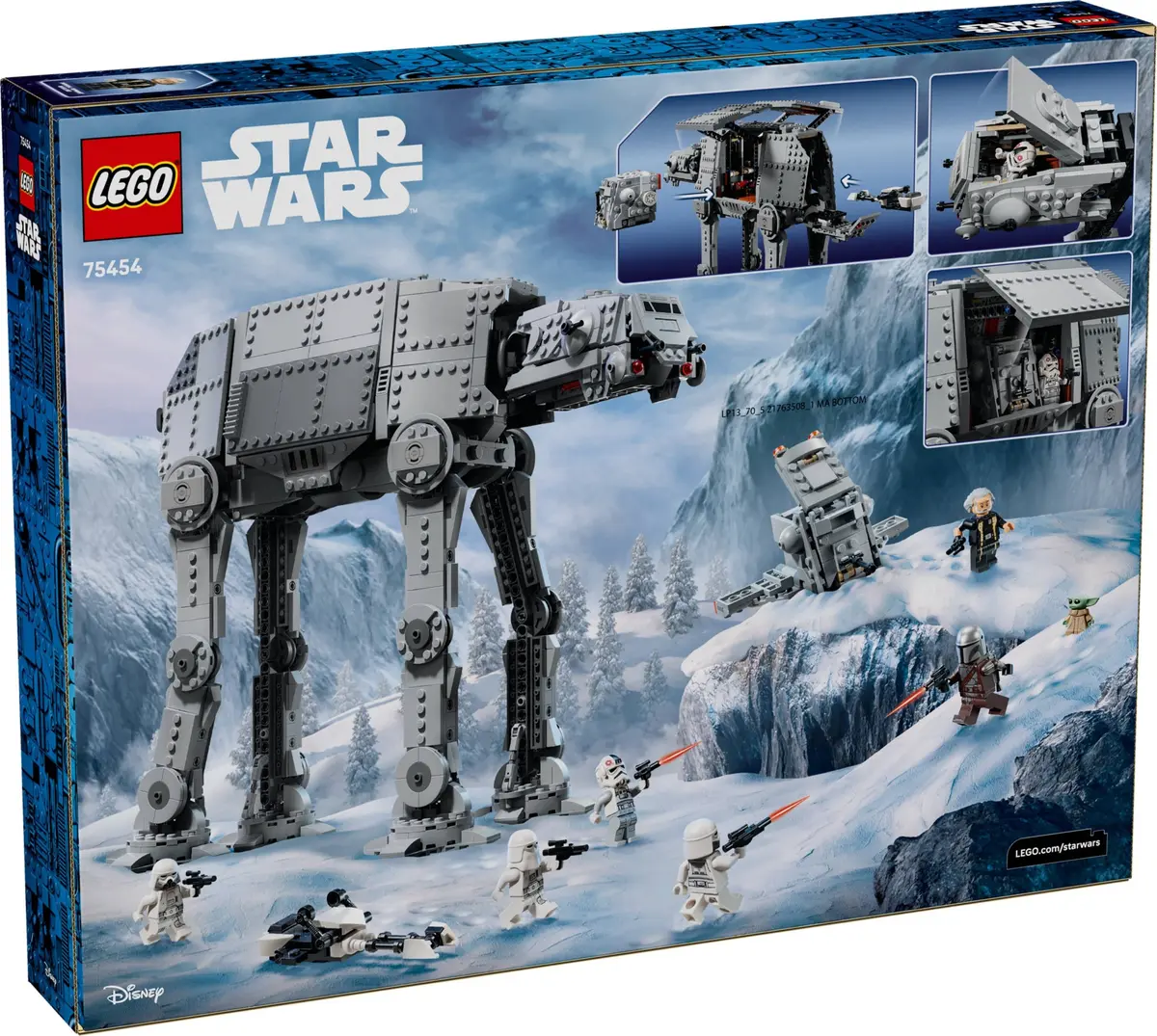 LEGO Star Wars 75454 Imperial Remnant AT-AT with INT-4 set, image 3