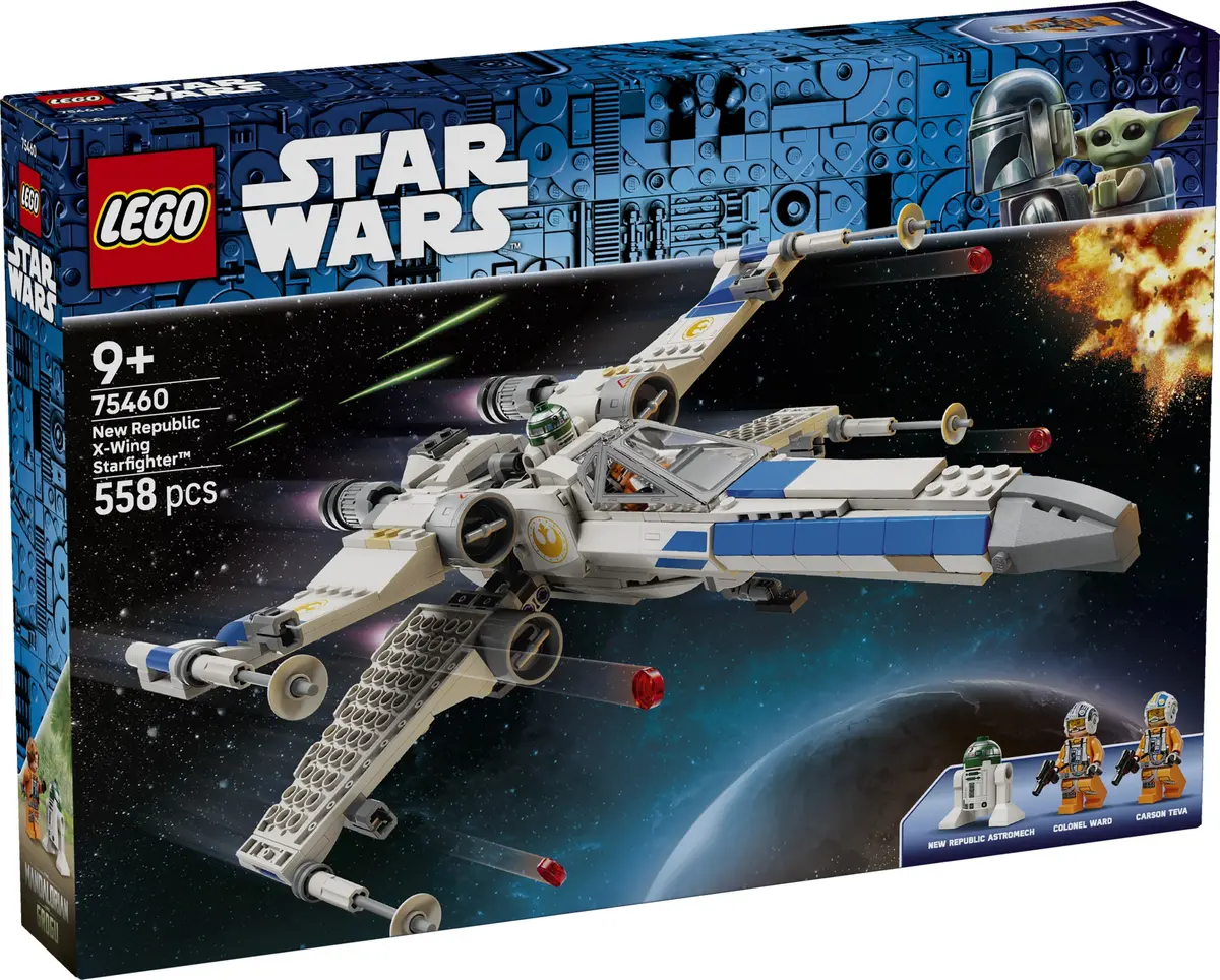 LEGO Star Wars 75460 New Republic X-wing Starfighter set, image 2