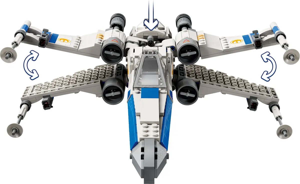 LEGO Star Wars 75460 New Republic X-wing Starfighter set, image 11