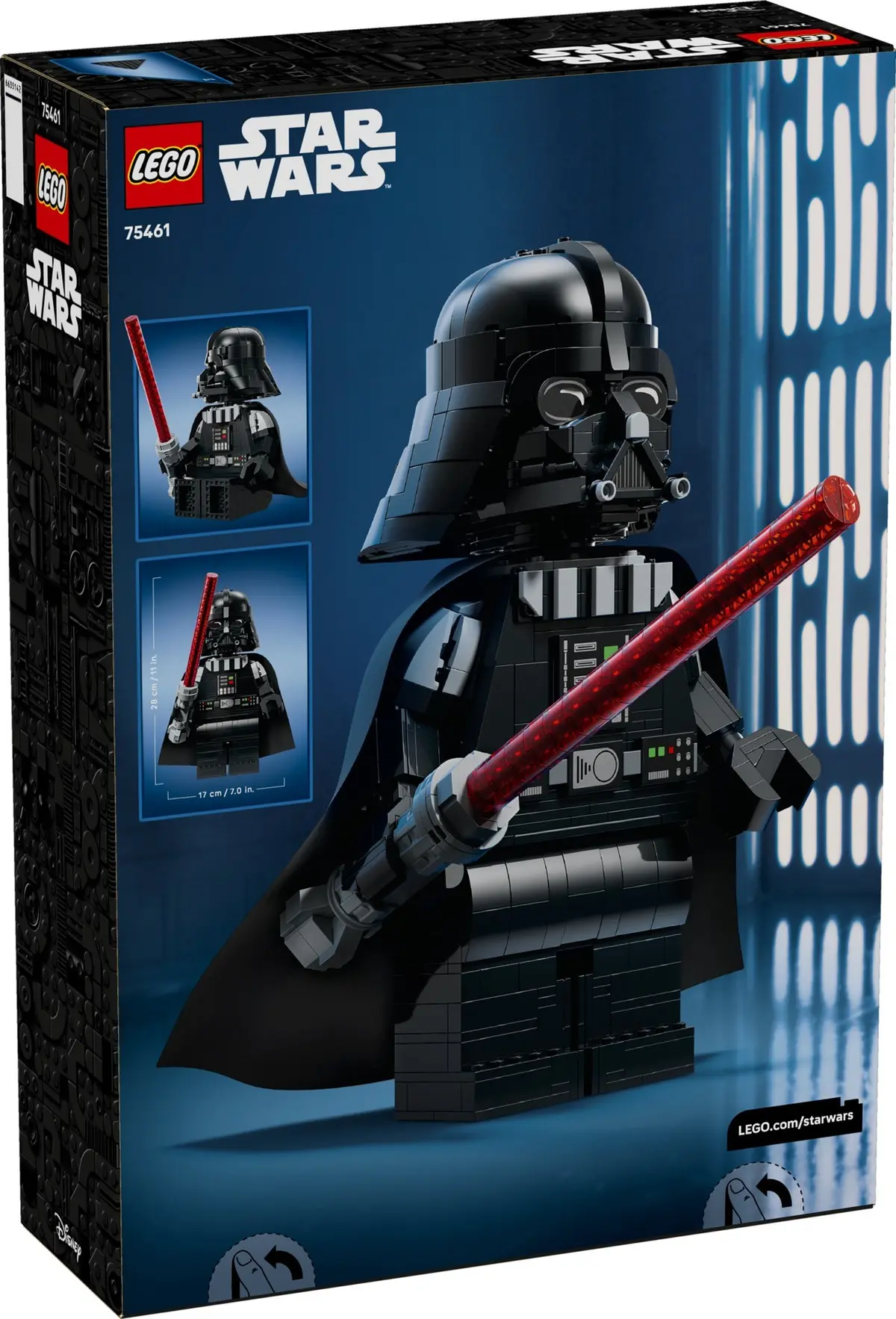 LEGO Star Wars 75461 Up-Scaled Darth Vader Minifigure set, image 3