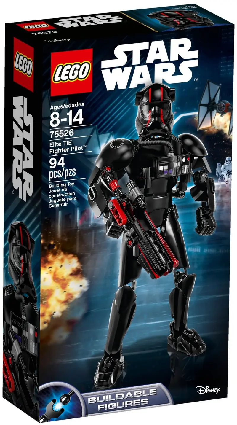 LEGO Star Wars 75526 Elite TIE Fighter Pilot set, image 2