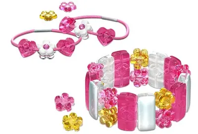 LEGO Clikits 7554 Pearly Pink Bracelet & Bands set