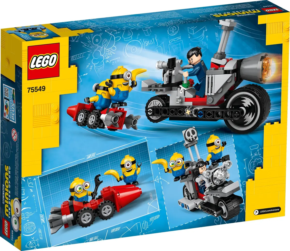 LEGO Despicable Me 75549 Unstoppable Bike Chase set, image 9
