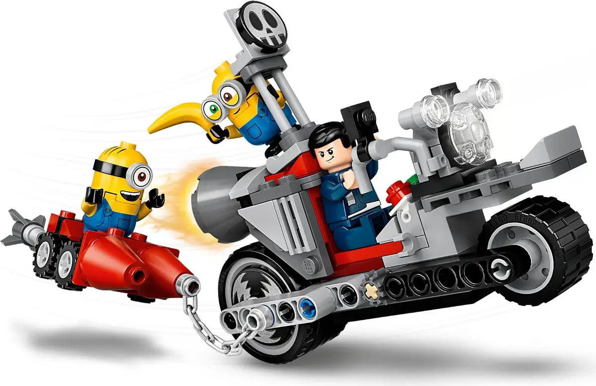 LEGO Despicable Me 75549 Unstoppable Bike Chase set, image 4