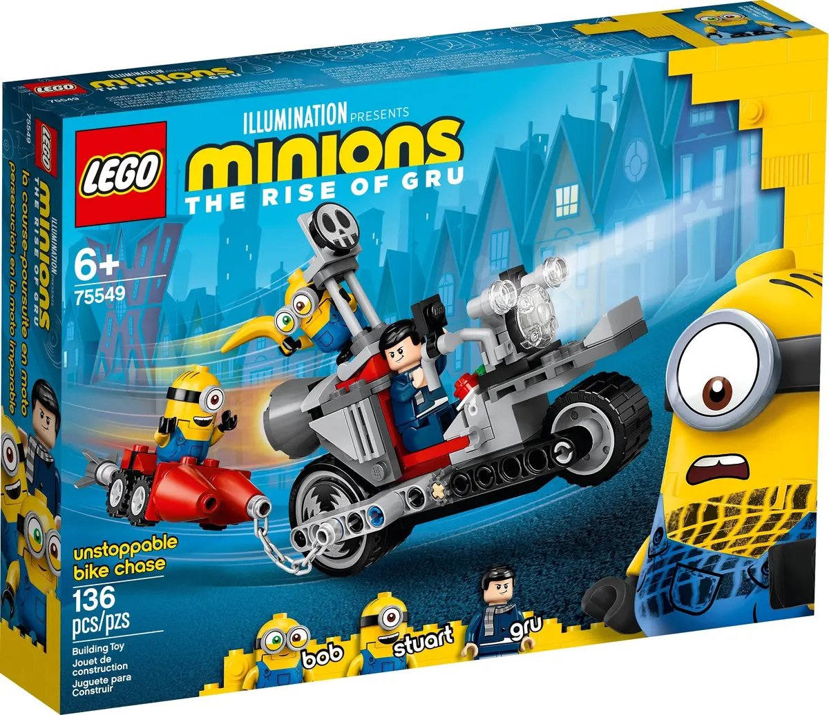 LEGO Despicable Me 75549 Unstoppable Bike Chase set, image 2