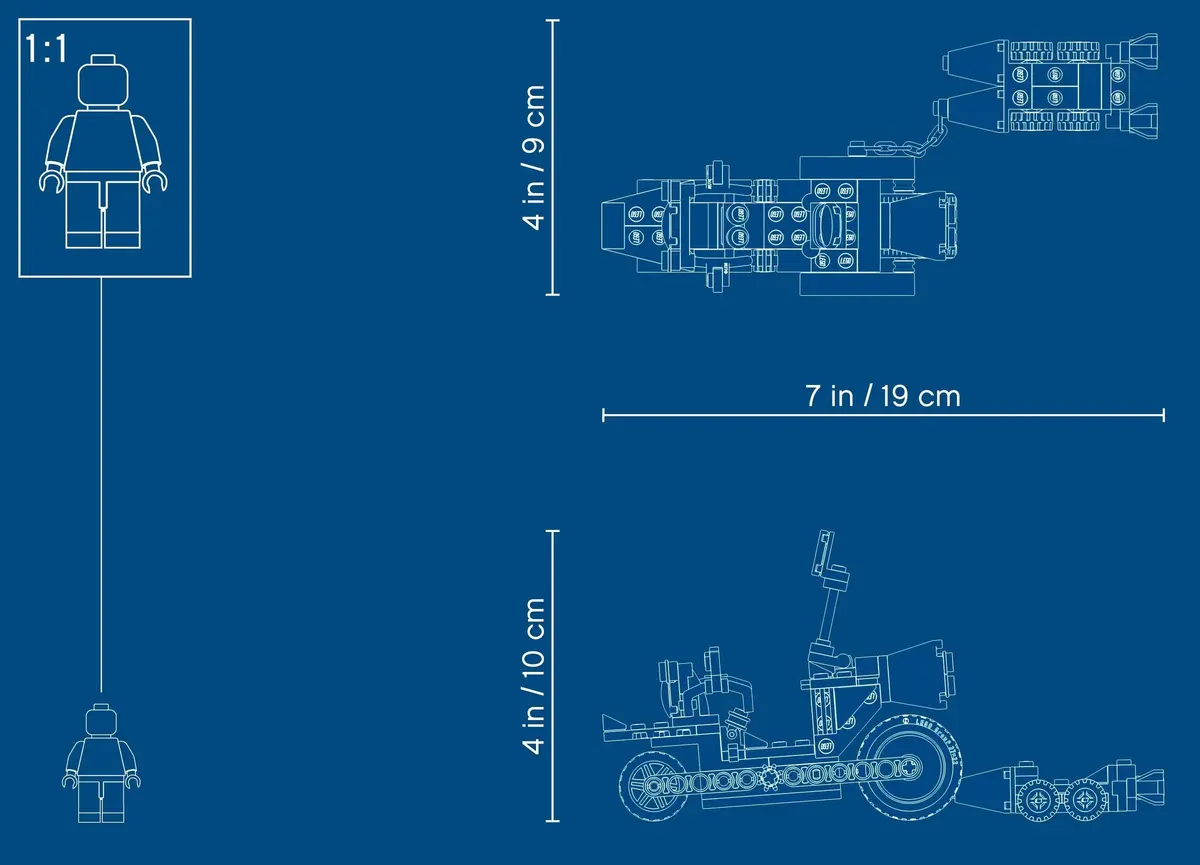 LEGO Despicable Me 75549 Unstoppable Bike Chase set, image 3