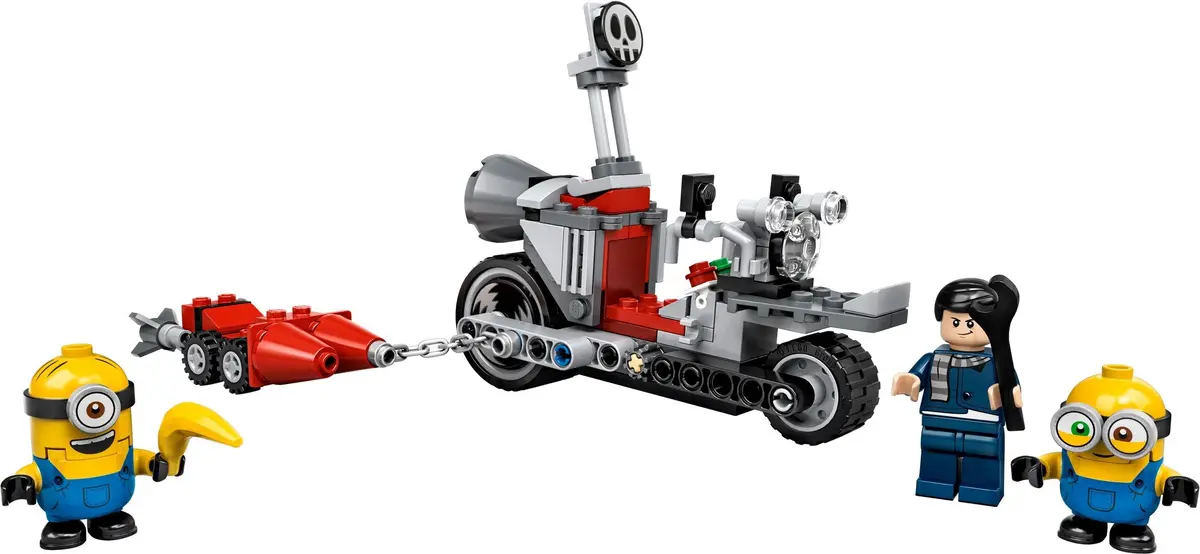 LEGO Despicable Me 75549 Unstoppable Bike Chase set