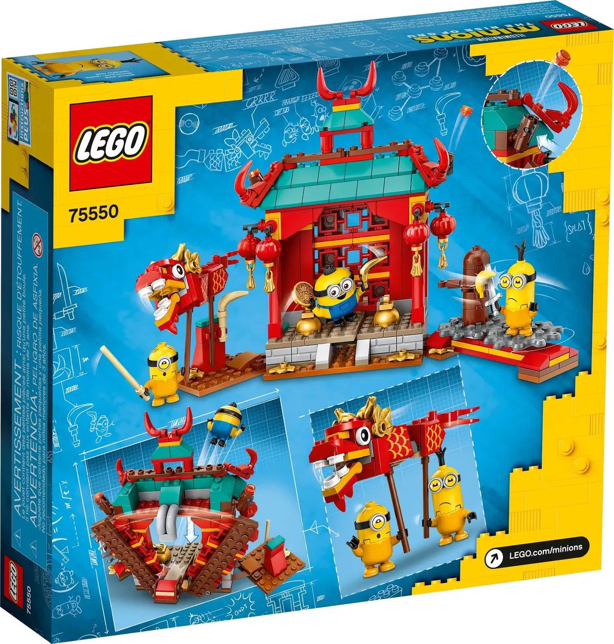 LEGO Despicable Me 75550 Minions Kung Fu Battle set, image 9