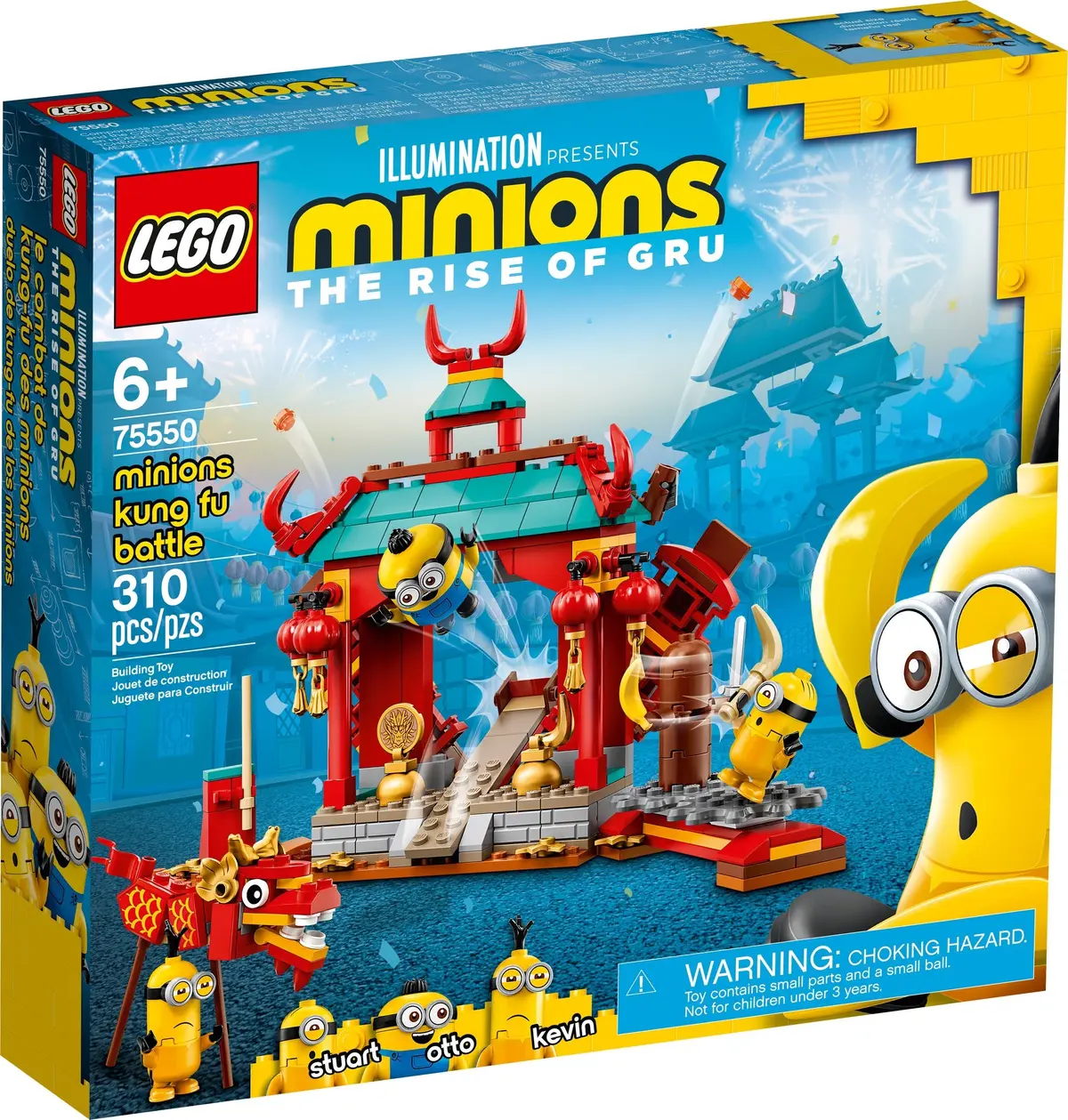 LEGO Despicable Me 75550 Minions Kung Fu Battle set, image 2