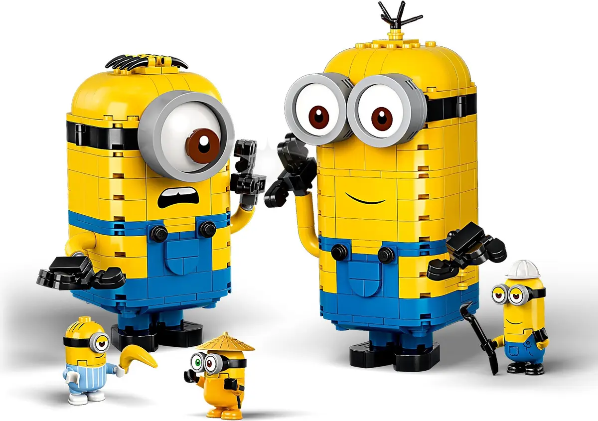 LEGO Despicable Me 75551 Brick-built Minions and their Lair set, image 6