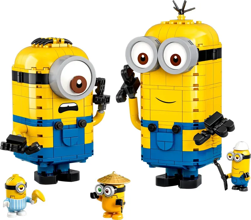 LEGO Despicable Me 75551 Brick-built Minions and their Lair set