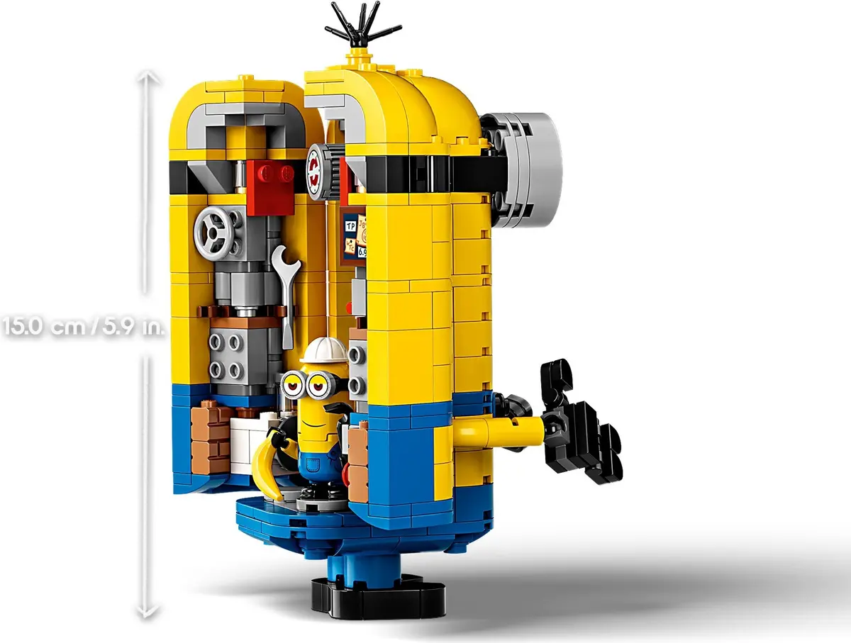 LEGO Despicable Me 75551 Brick-built Minions and their Lair set, image 7