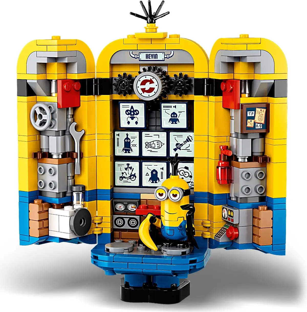 LEGO Despicable Me 75551 Brick-built Minions and their Lair set, image 9