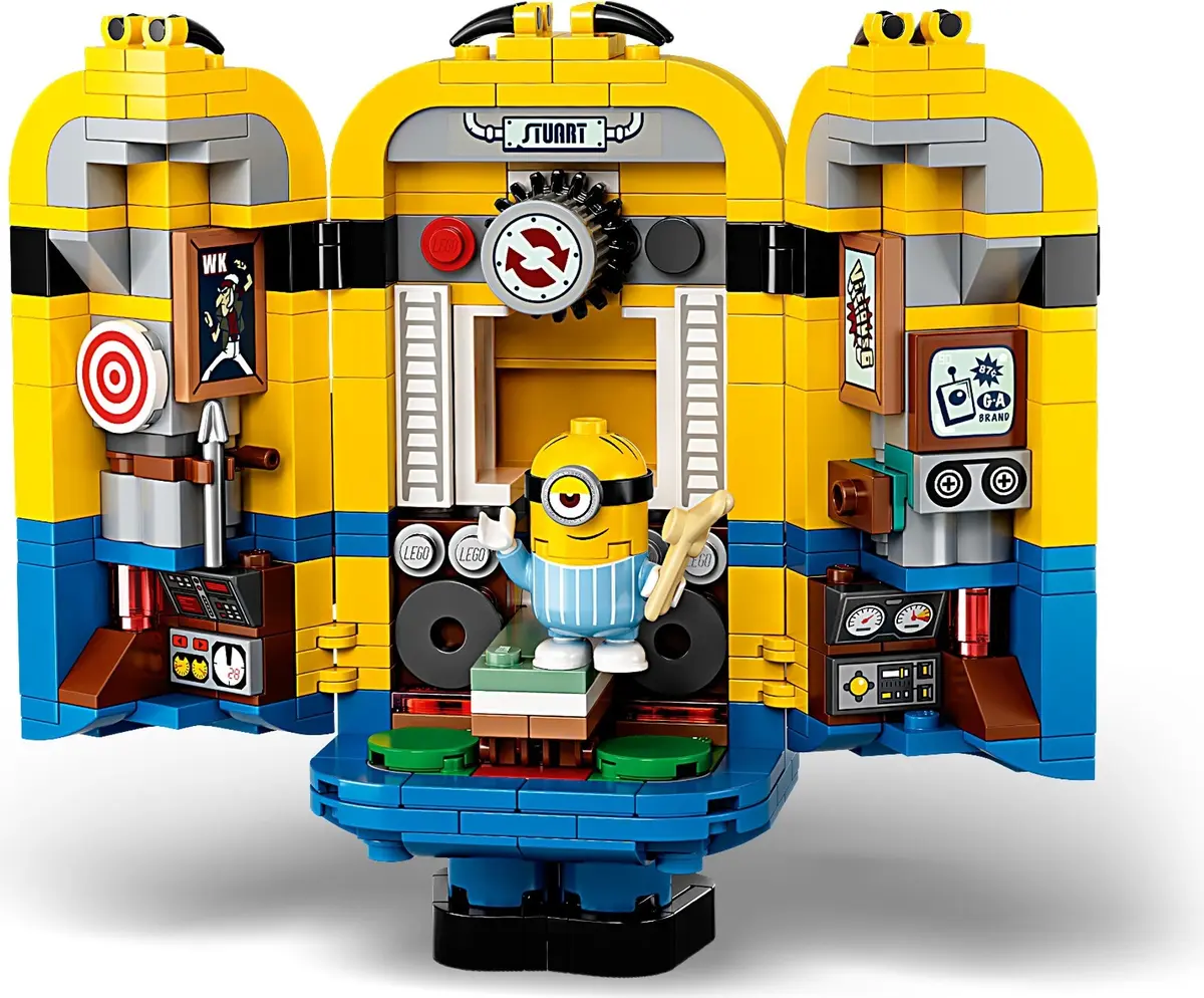 LEGO Despicable Me 75551 Brick-built Minions and their Lair set, image 10