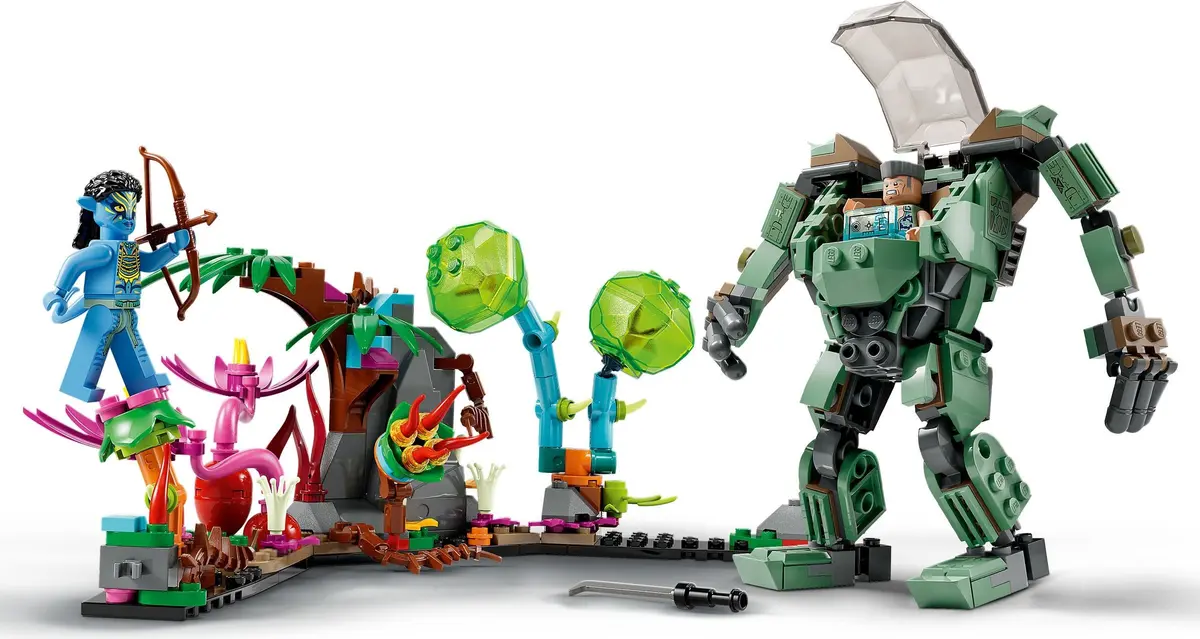 LEGO Avatar 75571 Neytiri & Thanator vs. AMP Suit Quaritch set, image 8
