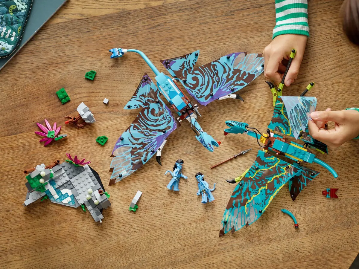 LEGO Avatar 75572 Jake & Neytiri's First Banshee Flight set, image 11