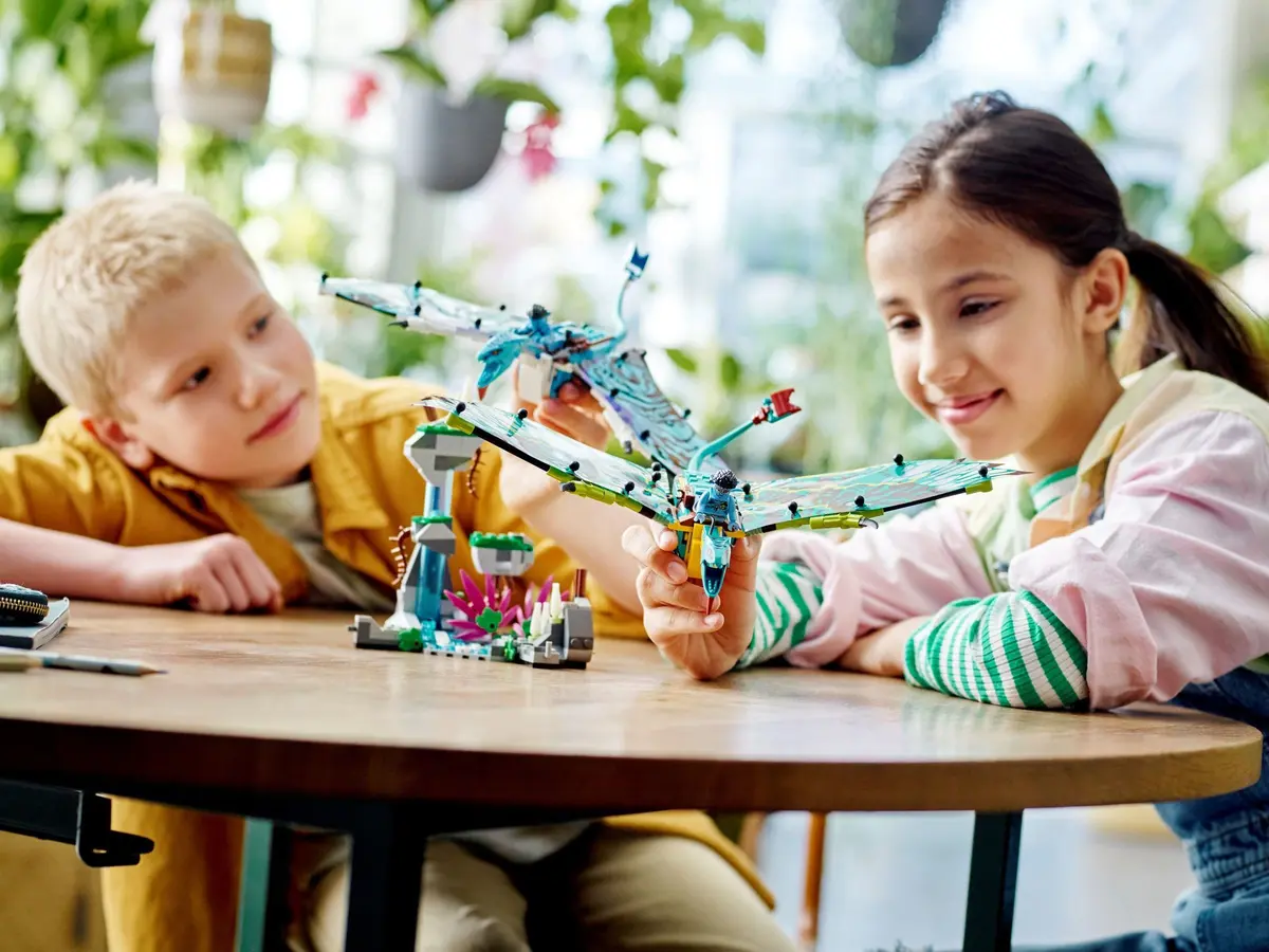LEGO Avatar 75572 Jake & Neytiri's First Banshee Flight set, image 12