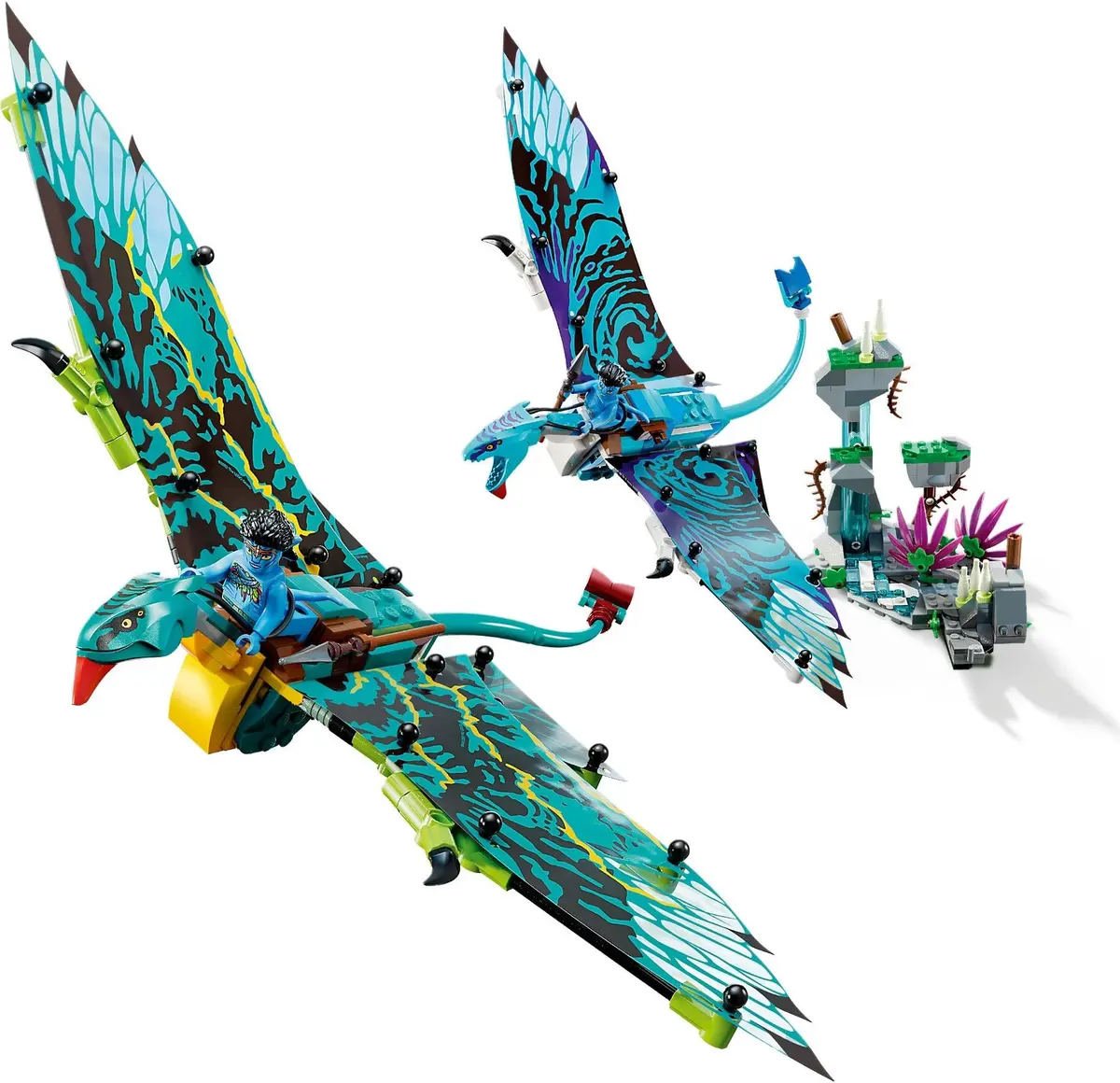 LEGO Avatar 75572 Jake & Neytiri's First Banshee Flight set, image 5