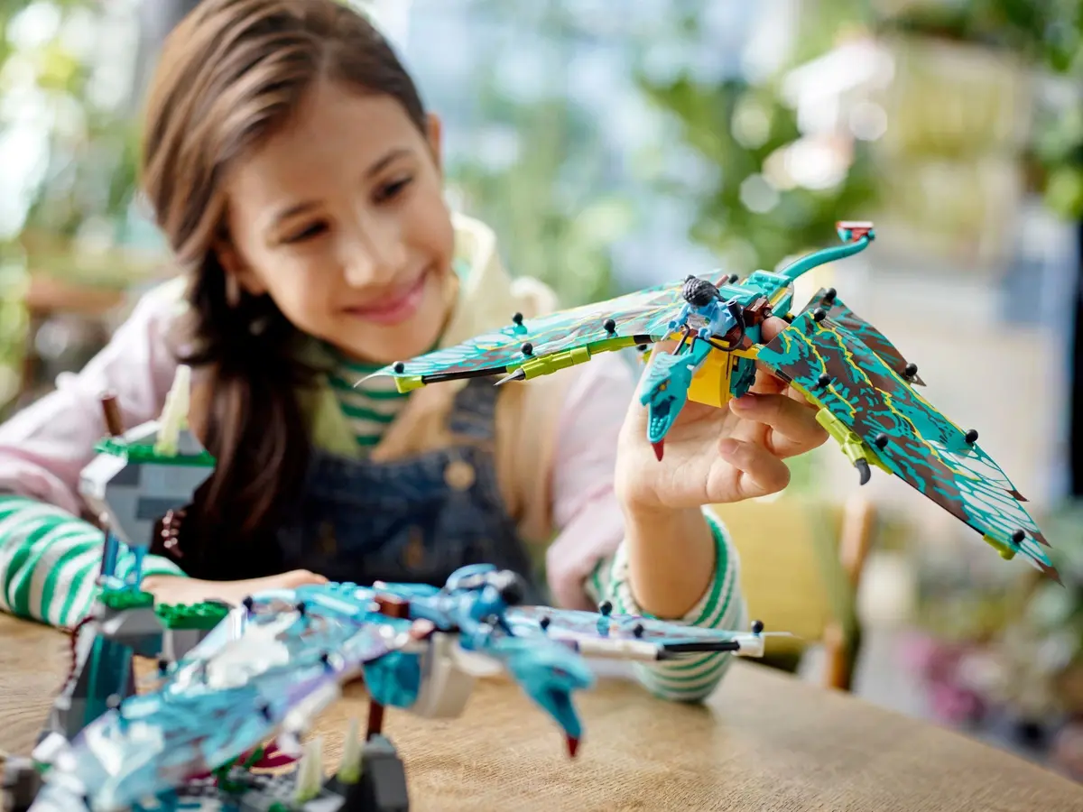 LEGO Avatar 75572 Jake & Neytiri's First Banshee Flight set, image 3