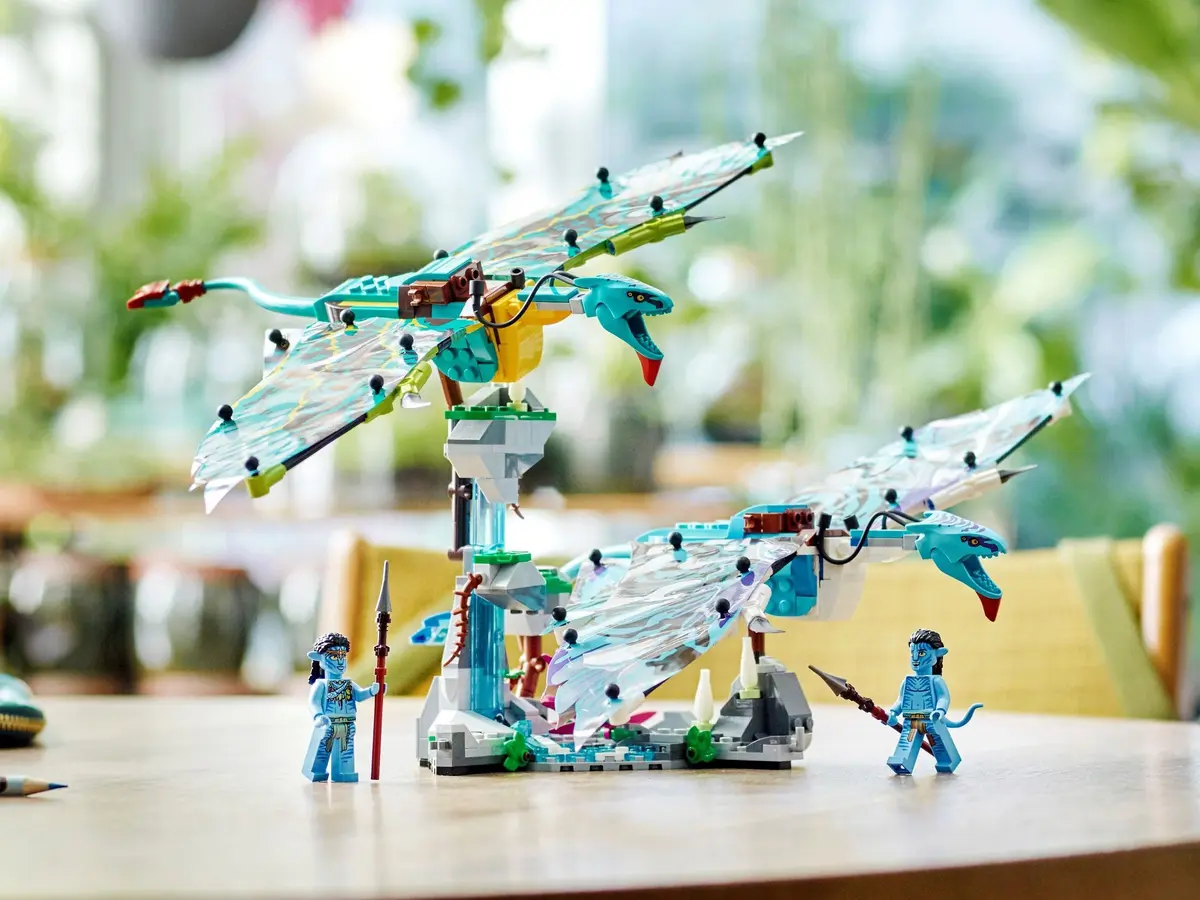 LEGO Avatar 75572 Jake & Neytiri's First Banshee Flight set, image 4