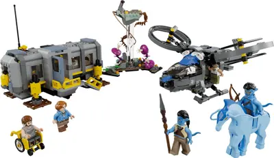 LEGO Avatar 75573 Floating Mountains: Site 26 & RDA Samson set