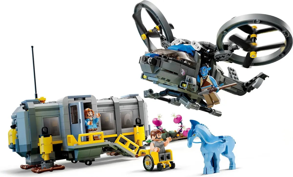 LEGO Avatar 75573 Floating Mountains: Site 26 & RDA Samson set, image 6