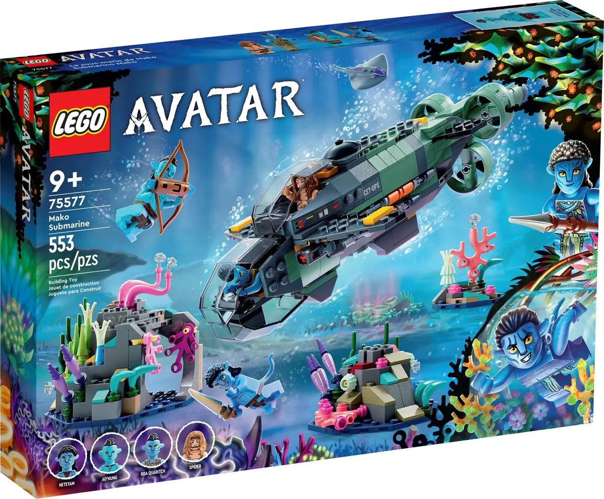 LEGO Avatar 75577 Mako Submarine set, image 2