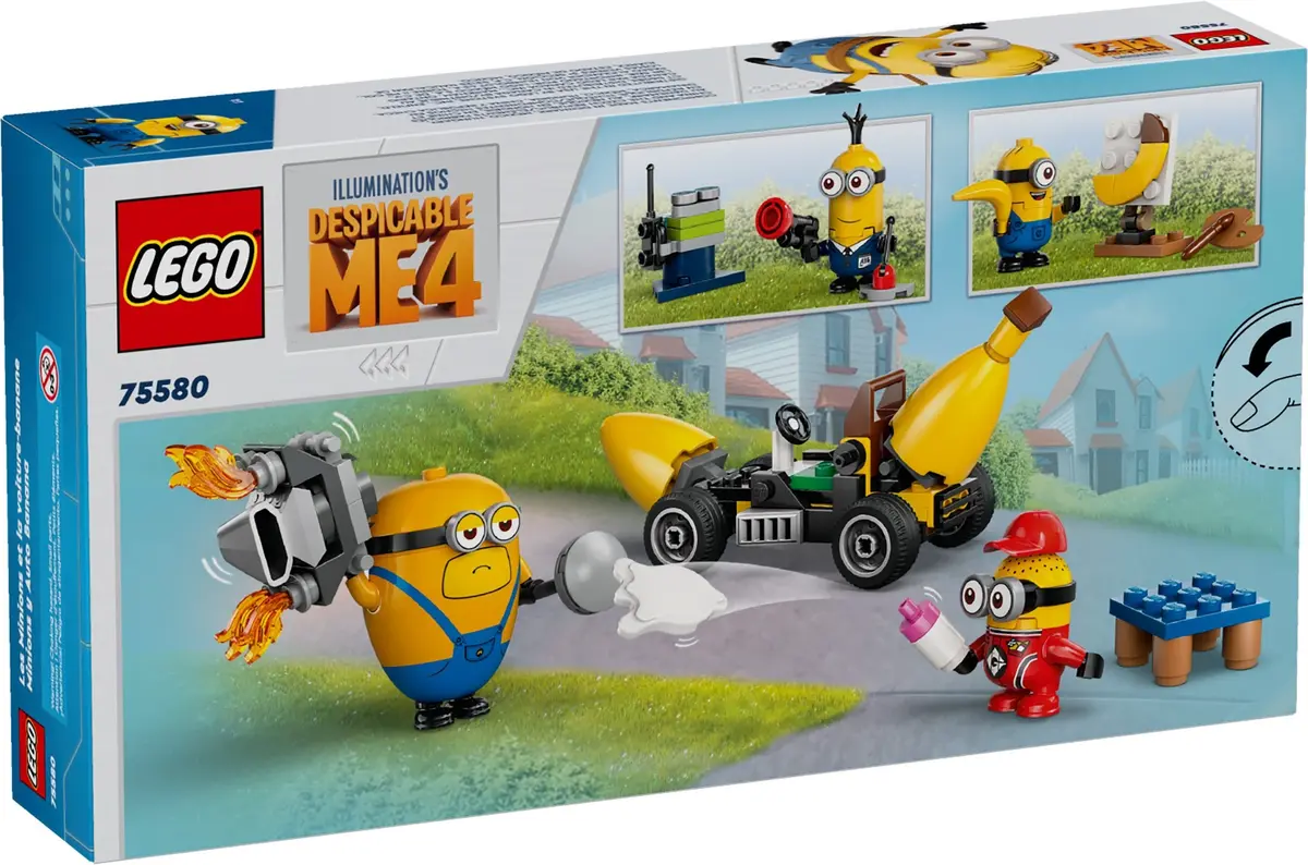 LEGO Despicable Me 75580 Minions and Banana Car set, image 6