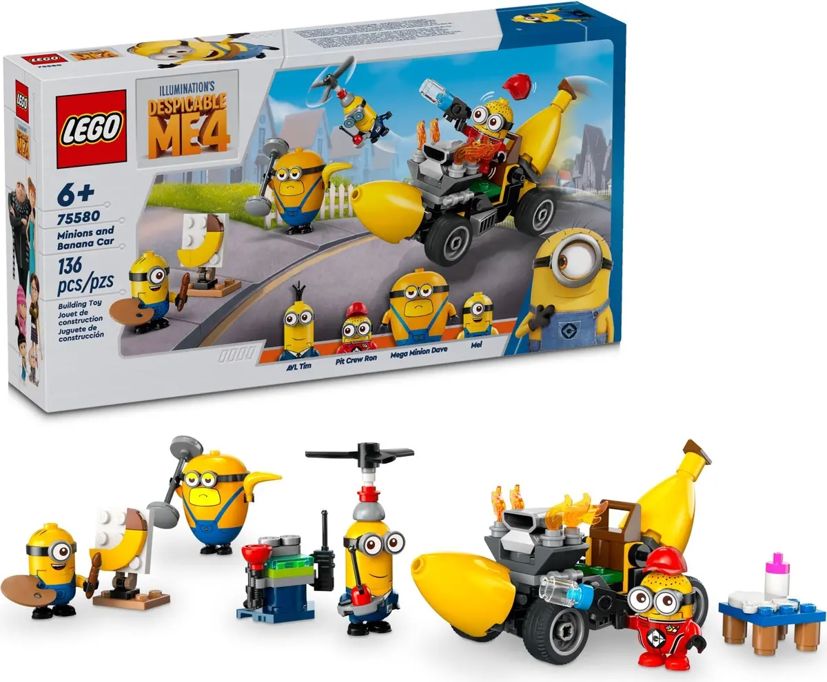 LEGO Despicable Me 75580 Minions and Banana Car set, image 7